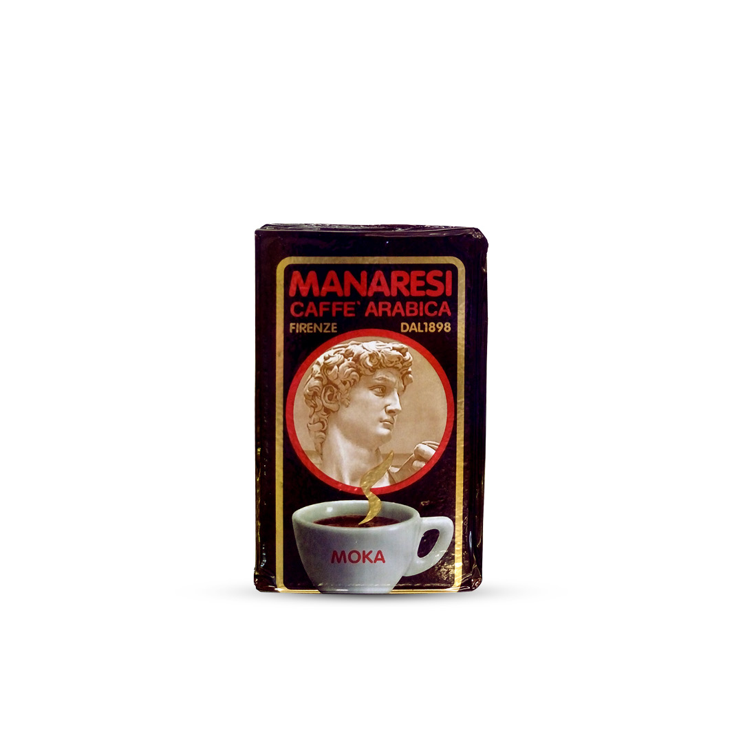 Sottovuoto gr. 250 caff Macinato Moka (macinatura per moka). Min 50% Arabica