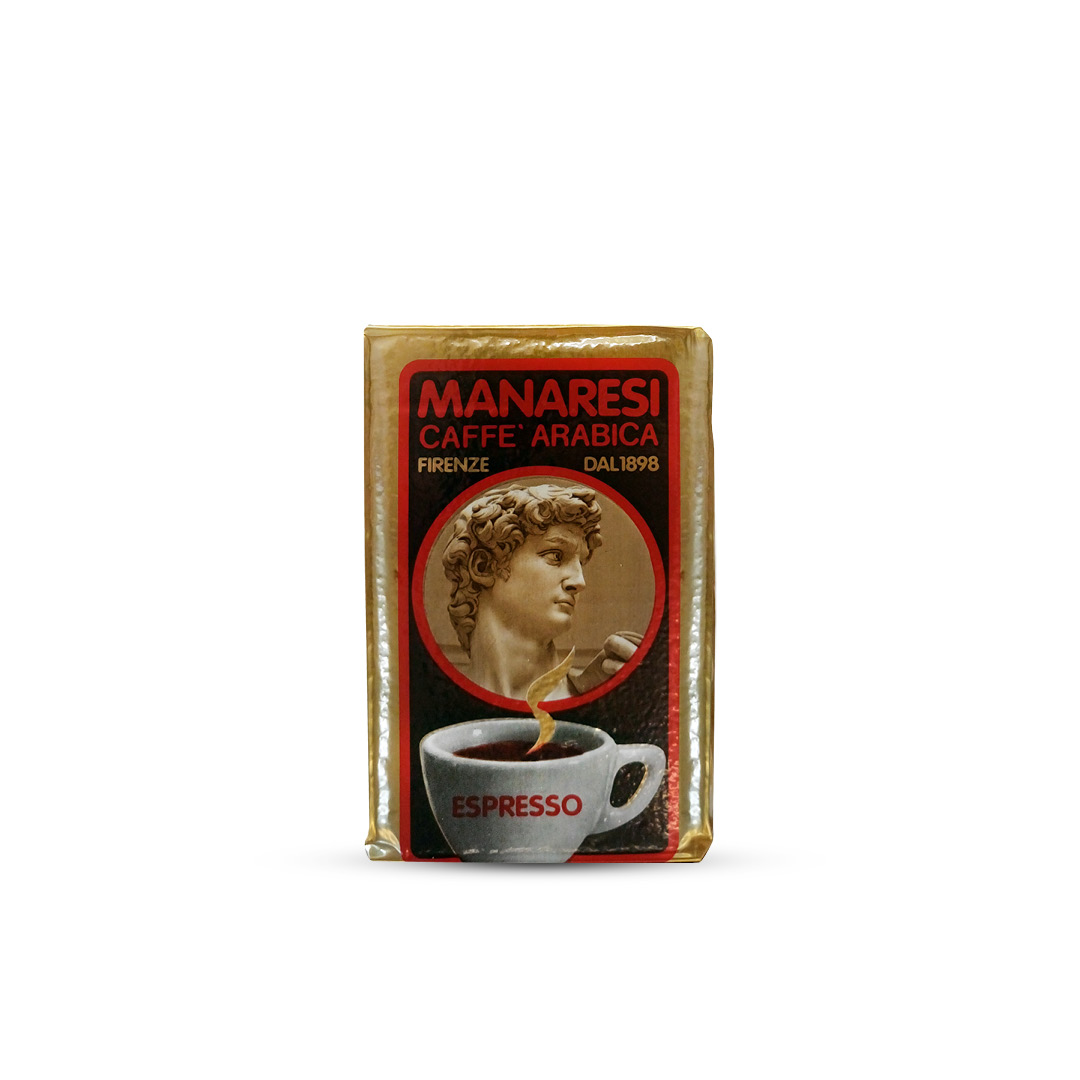 Sottovuoto gr. 250 caffè Macinato Espresso (macinatura per espresso). Min 50% Arabica